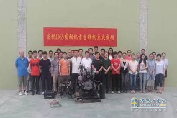 Kunming Yunnei Power Co., Ltd. developed a successful ignition of the D65 engine