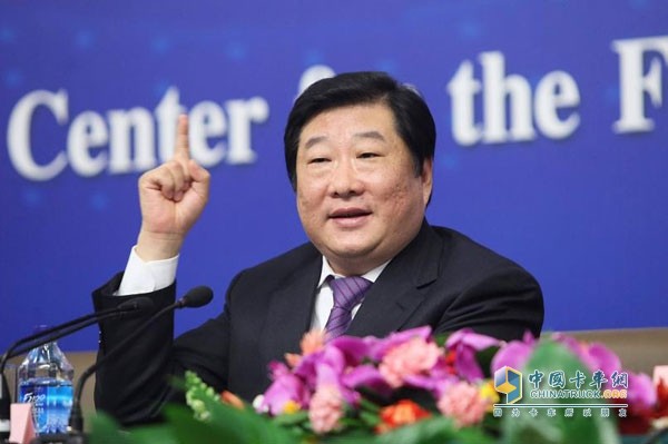 Tan Xuguang, Chairman of Shandong Heavy Industry Group and Weichai Group