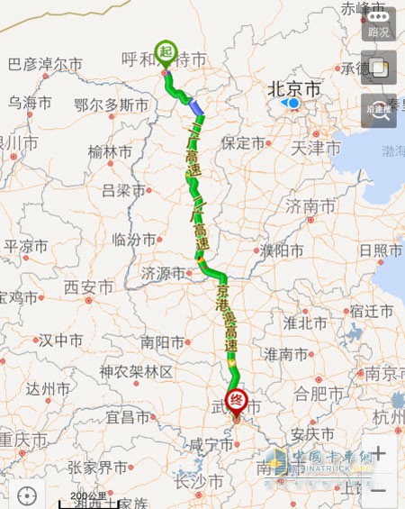 Zhang Yu uses the transportation route of Cummins ISF engine