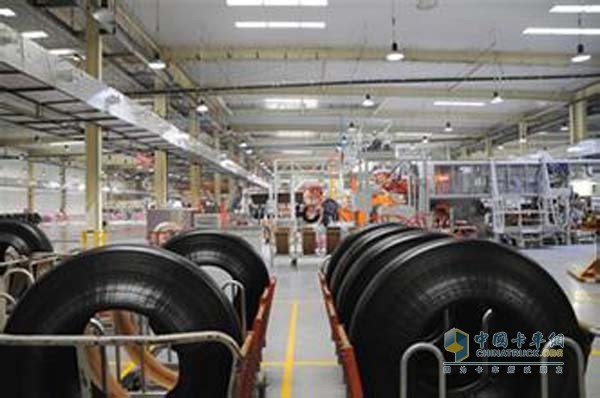 Dongying tire production workshop