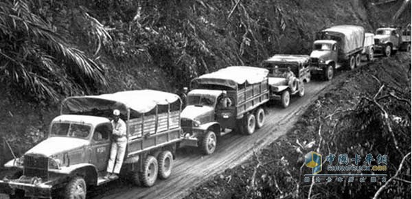 Cummins powered military trucks transported on the Burma road to the â€˜major arteryâ€™ during the war