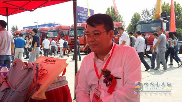 China National Heavy Duty Truck Vice President Liu Peimin