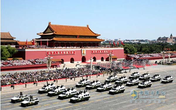Dongfeng Warrior Military Vehicle participated in the military parade