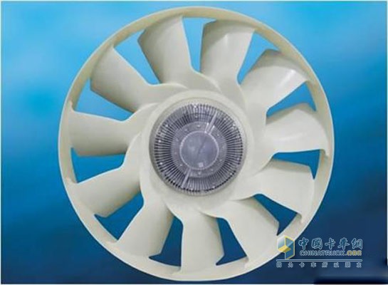 BorgWarner Visctronic Fan Driver with Mercedes-Benz Heavy Duty Truck