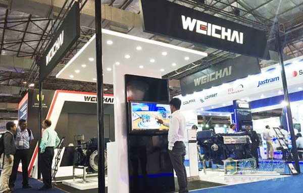 Weichai participated in INMEX International Maritime Exhibition 2015 in India