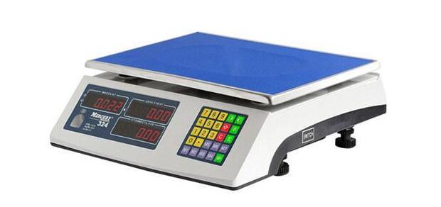 Cash register electronic scale
