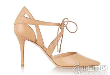 Jimmy Choo è£¸è‰²é•‚ç©ºé«˜è·Ÿéž‹