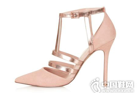 Topshop ç²‰è‰²å°–å¤´é«˜è·Ÿéž‹