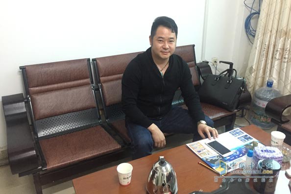 The loyal users of Yuchai Machinery, Li Huawen, General Manager of Xinsheng Automobile Transportation Co., Ltd.
