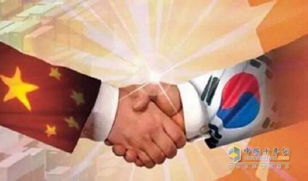 Will China-Korea-China Free Trade Zone have zero tariffs to facilitate the export of parts and components?