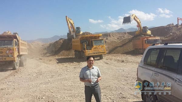 Liu Jianrong went deep into the mining area to understand the market