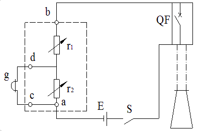 Wiring measurement principle with light oscilloscope