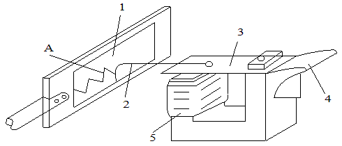 Electromagnetic oscillator speed principle schematic