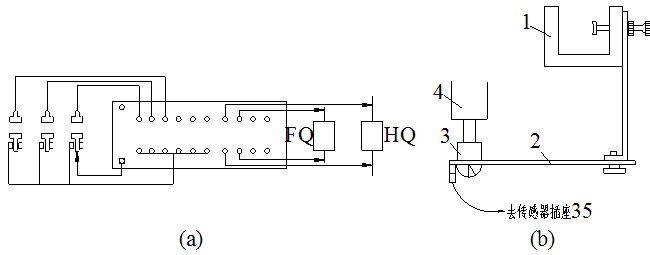 Vacuum high voltage switch test diagram