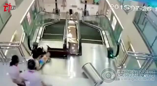 Escalator is fiercer than tiger? 3D deconstruction where is the danger