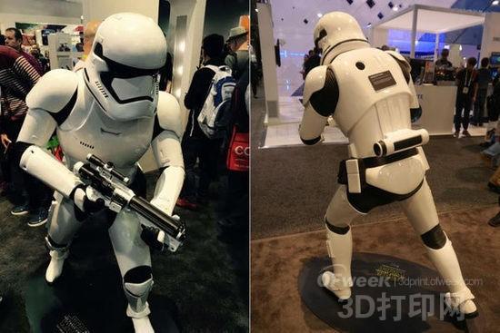 3D Print Stormtrooper Model Reproduces Star Wars Scene