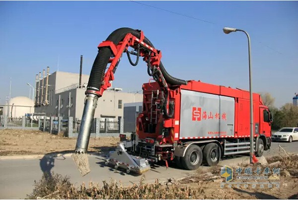 Mercedes Actros 3344 6Ã—4 environmental excavation suction vehicle