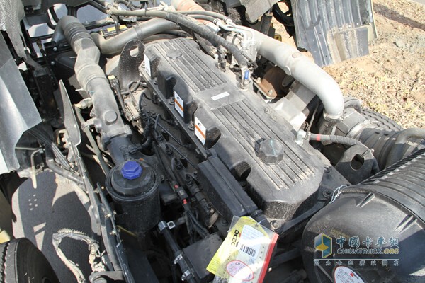 The Dongfeng Cummins ISZ13L engine mounted on Tianlongâ€™s flagship