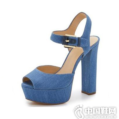 MICHAEL Michael Kors é±¼å˜´ç²—è·Ÿéž‹