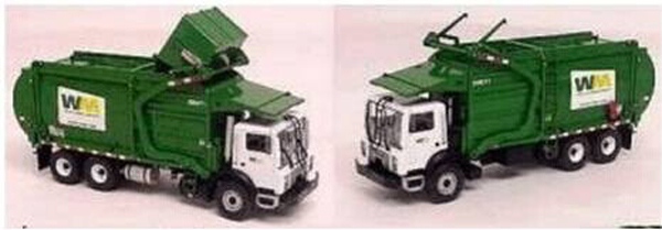 Automatic front dump truck