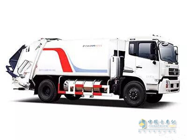 Fujian Longma modified compression garbage truck