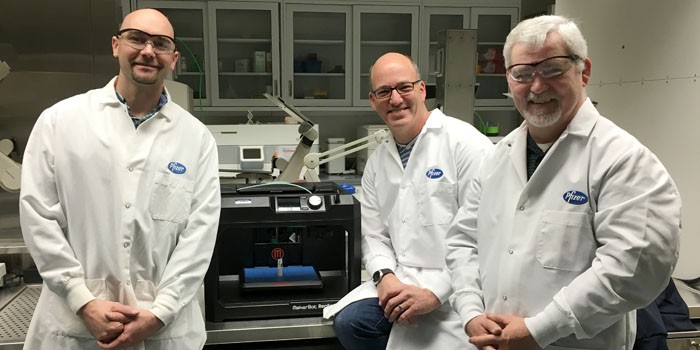 Pfizer scientists use 3D printing to improve R&D efficiency