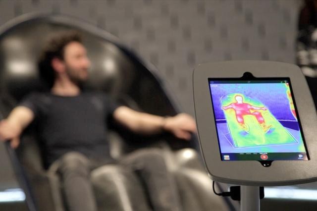 Nike has a recovery chair that can treat sports strains