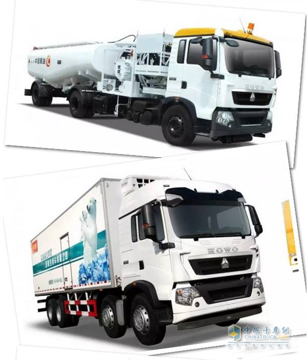 Special vehicle models using China National Heavy Duty Truck T5G chassis