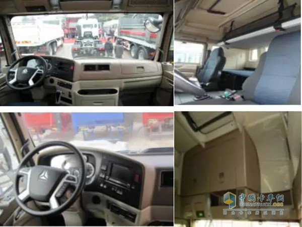 Heavy truck Jinan Edition sprinkler car interior