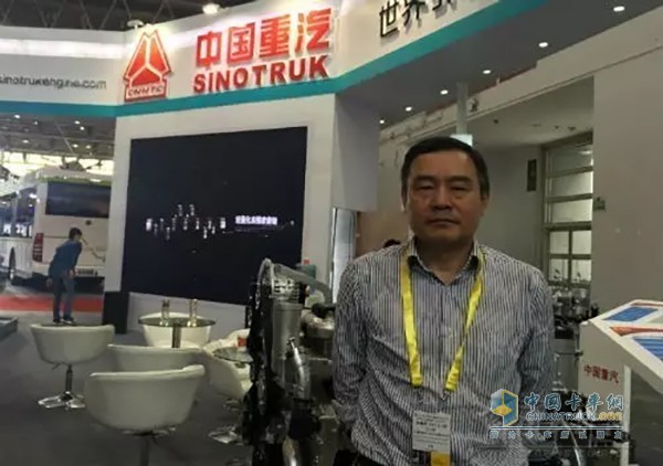 Chen Ming, Deputy General Manager of China National Heavy Duty Trucks Sales Co., Ltd.