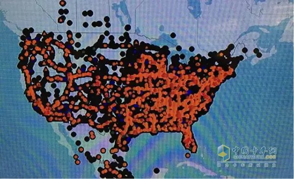 Engine-based vehicle status monitoring map