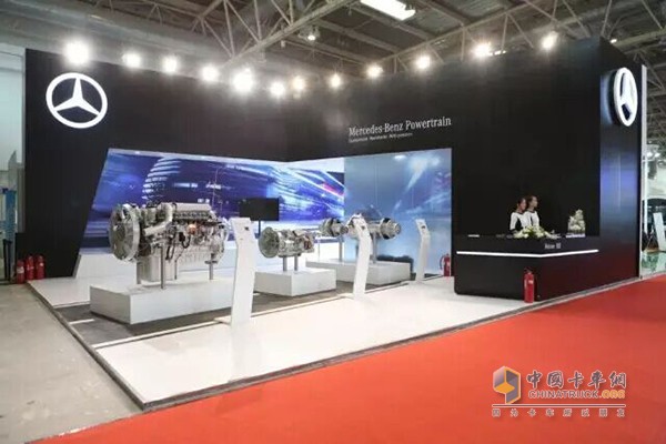 Mercedes-Benz Power Stand at Beijing Transportation Technology Exhibition 2016