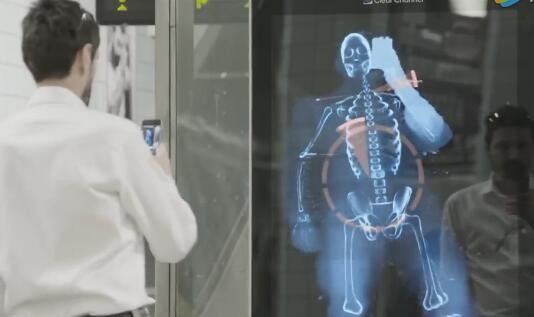 Microsoft gives you a full body photo of the bones