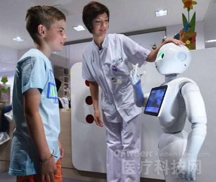 Pepper enters two hospitals in Belgium: as a reception nurse