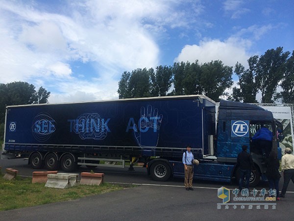 China Truck Network takes you to experience ZF technology