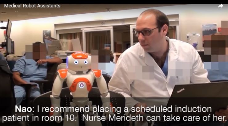 When the robot meets medical treatment, it can be like this!