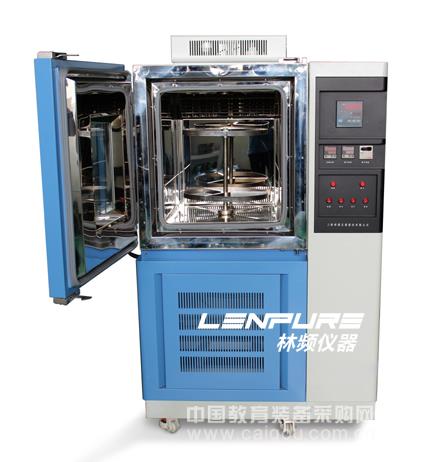 Why should the high temperature test chamber be used to clean the window glass?