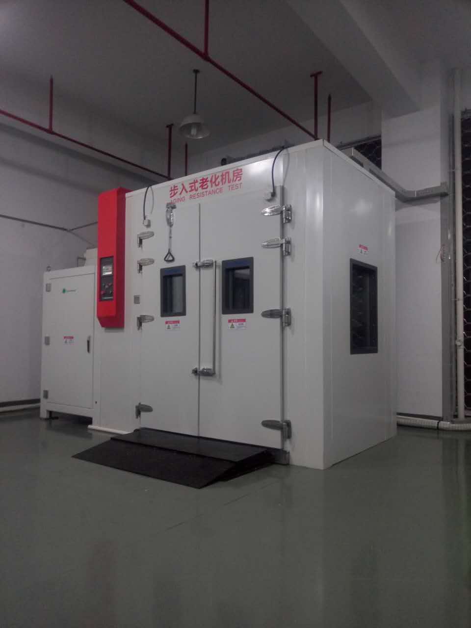 The walk-in high and low temperature damp heat test room is delivered to Zhejiang Tianci.