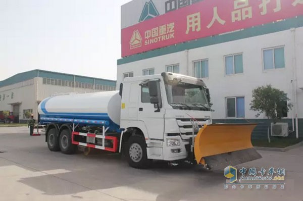 Heavy truck T5G sprinkler with snow removal function