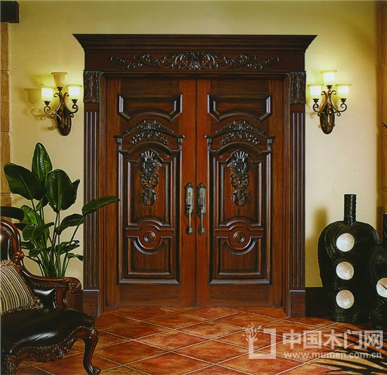 Wooden door