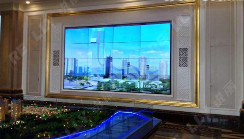 Application of BOC Technology LCD Splicing Large Screen in Real Estate Industry