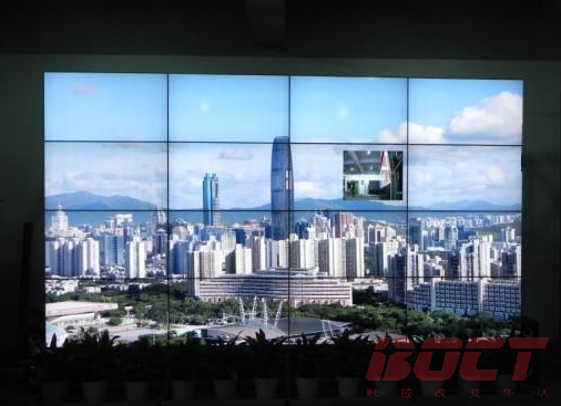 Application of BOC Technology LCD Splicing Large Screen in Real Estate Industry