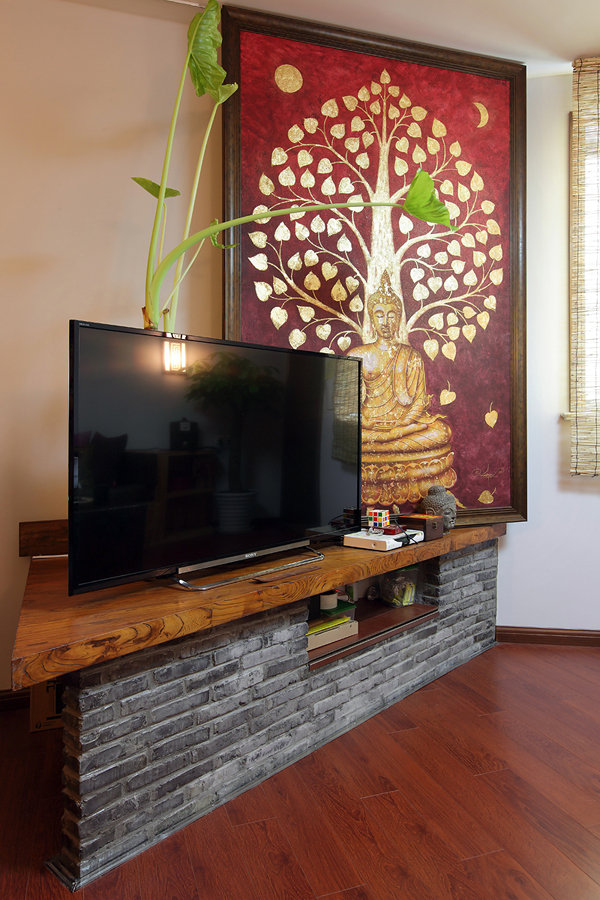 The mix of Southeast Asian styles exudes a cool taste of Zen