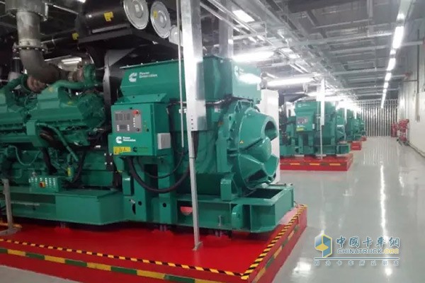 Alibaba Zhangbei Data Center Generator Room Interior