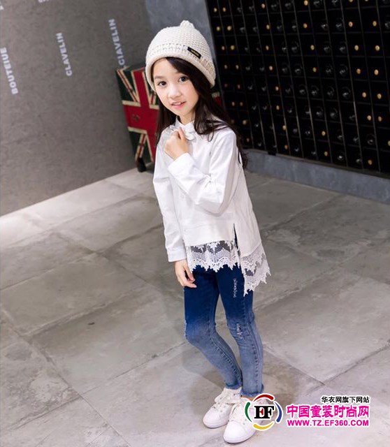Han Fanxiaoqing new or fashion talent cool duck magic children's clothing season guide