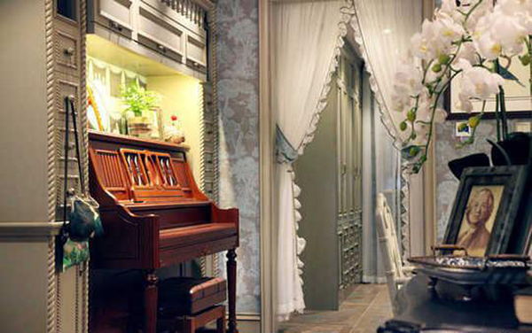 Baroque vintage Nordic design with artistic richness
