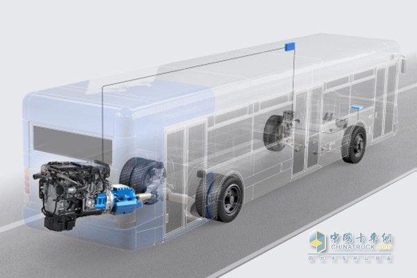 In the future, Voith's rear-mounted water medium retarder will be disconnected from the power system during idling.