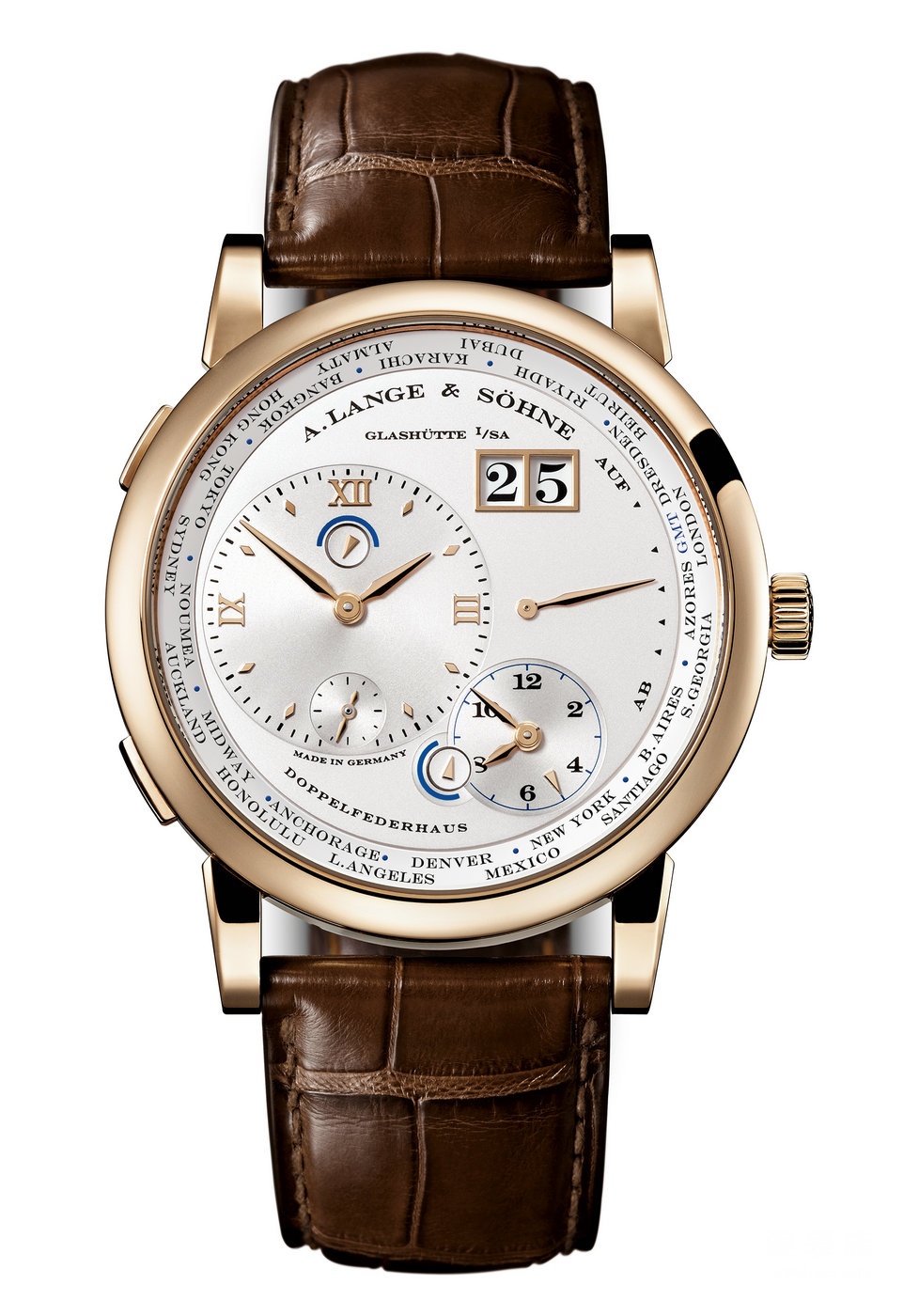 Lange 1 Time Zone special edition commemorated historical moment
