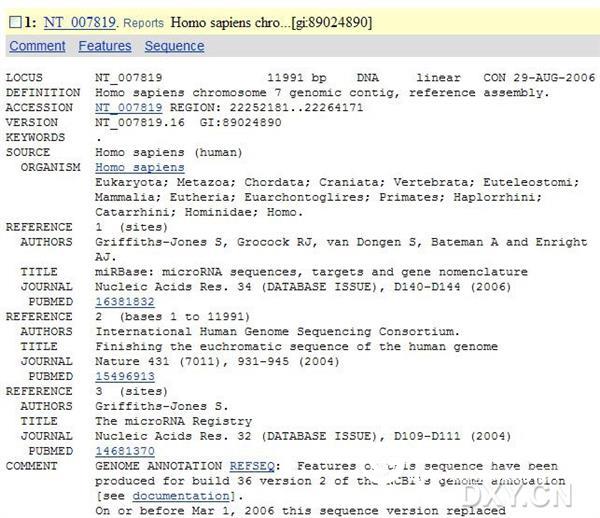 Use the Map viewer to find gene sequences and mRNA sequences