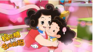 "Marshmallow and Cloud Mom" â€‹â€‹CCTV Children are broadcasting
